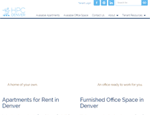 Tablet Screenshot of hpcdenver.com